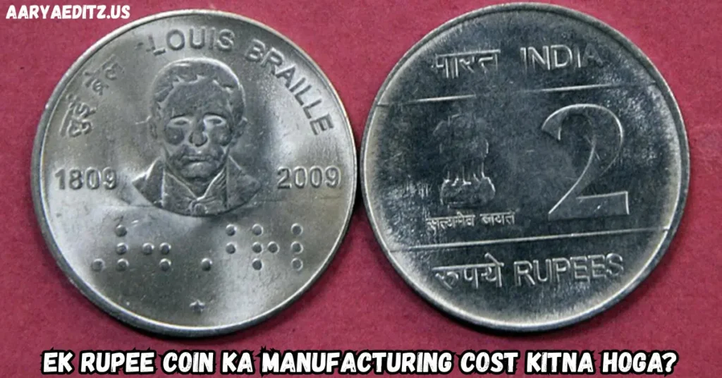 ek rupee coin ka manufacturing cost kitna hoga