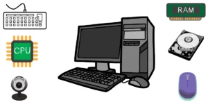 Parts of computer