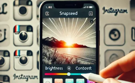 snapseed Instagram editing