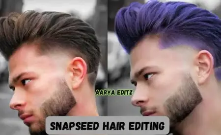 snapseed hair editing